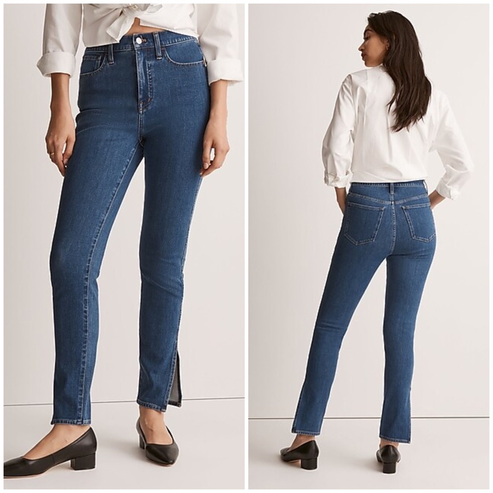 NWT Madewell 11" High-Rise Roadtripper Supersoft Skinny Jeans Size 29W